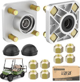 Golf Cart Front Wheel Hub Assembly with Hub Bearing/Oil Seal/Dust Cover for Yamaha - 10L0L - 10L0L